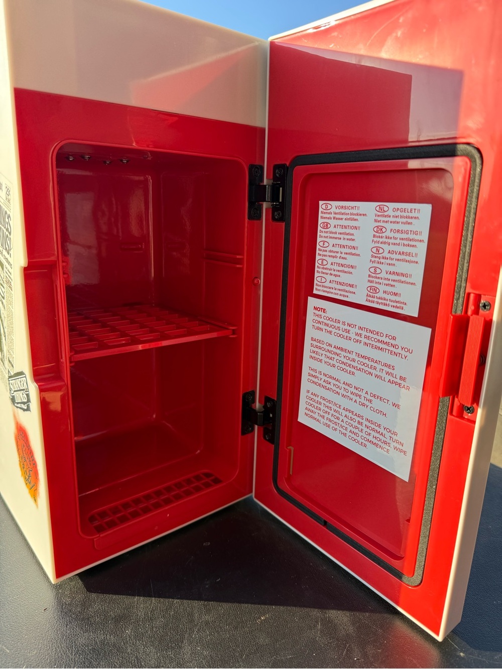 Stranger Things Hellfire Club Locker Mini Fridge - Picture 2 of 8